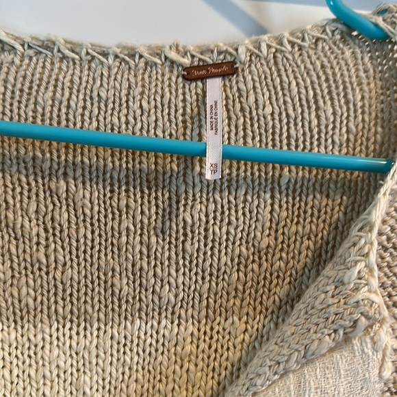 Free People Road Trip Stripe Henley Sweater - Picture 3 of 6